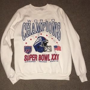 NY Giants 1991 Super Bowl Champions Crewneck